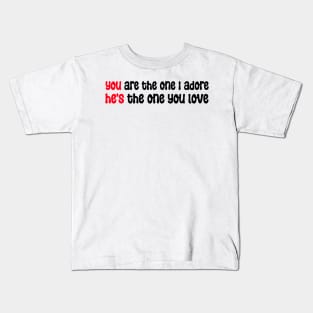 Broken hwart Kids T-Shirt